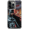 DC Comics Batman The Dark Knight Comic Art in Gotham City iPhone 14 Pro Clear Case